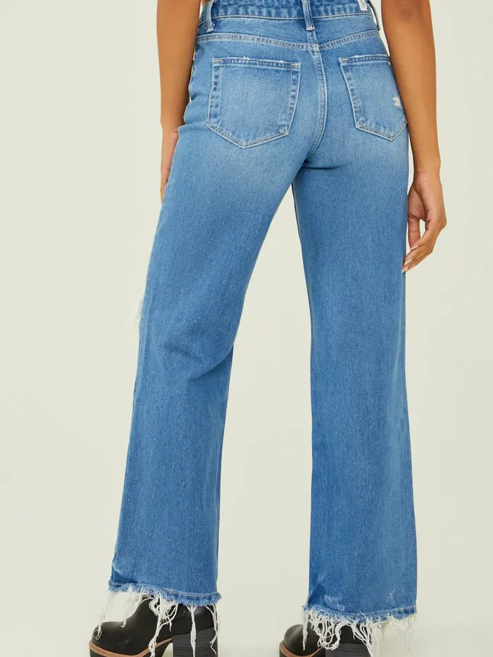 Women Altar039d State Jeans Tessa Straight Leg Jeans Mediumwash