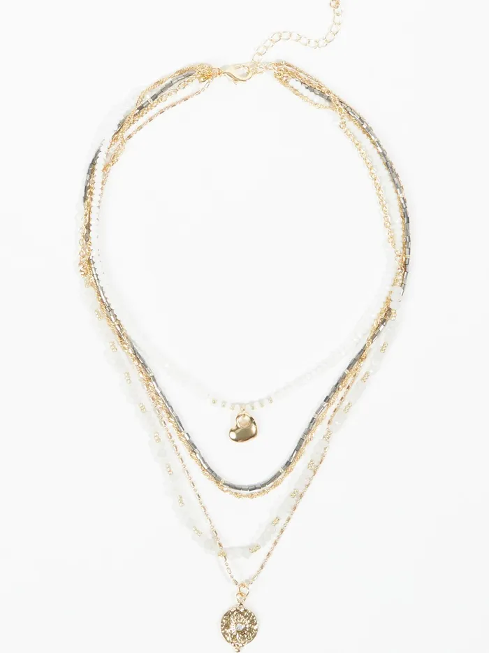 Women Altar039d State Jewelry Layered Serenity Necklace Gold