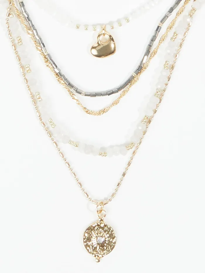 Women Altar039d State Jewelry Layered Serenity Necklace Gold