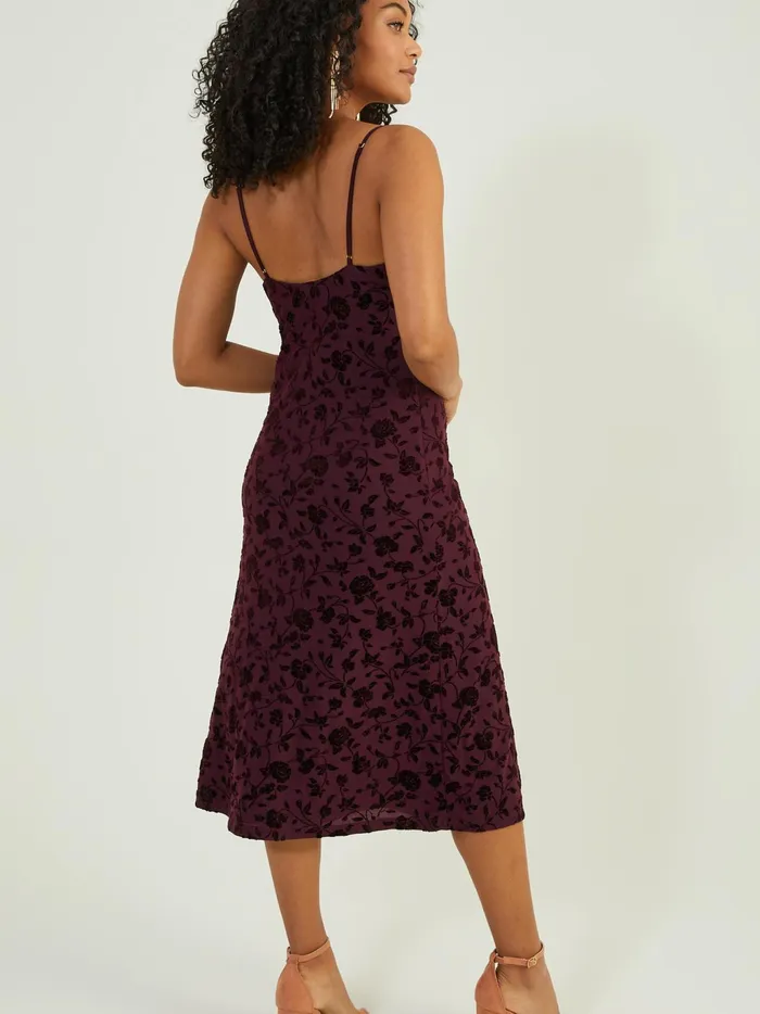 Women Altar039d State Maxi Midi Hadley Velvet Midi Dress Winetasting