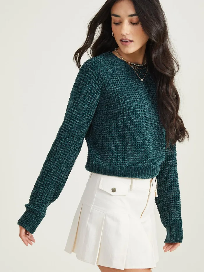 Women Altar039d State Pullovers Alice Chenille Sweater Seamoss