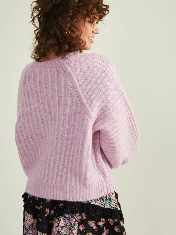 Women Altar039d State Sweaters Claire Pullover Sweater Dustypink