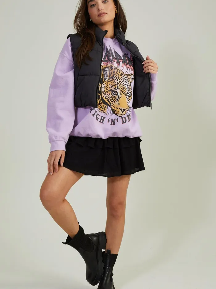 Women Altar039d State Sweatshirts Def Leppard High Dry Sweatshirt Orchid Women Altar039d State Sweatshirts Def Leppard High Dry Sweatshirt Orchid