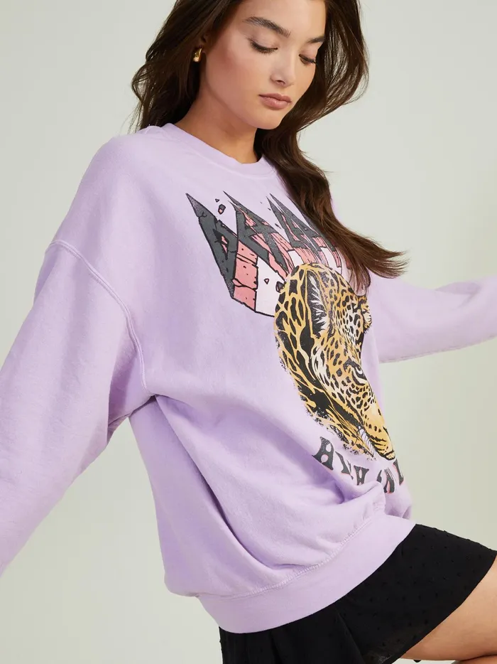 Women Altar039d State Sweatshirts Def Leppard High Dry Sweatshirt Orchid Women Altar039d State Sweatshirts Def Leppard High Dry Sweatshirt Orchid