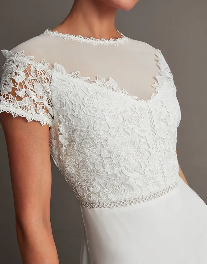 Women Angela Lace Bridal Dress Ivory Monsoon Dresses