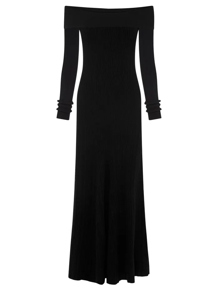 Women Anna Quan 8211 Marla Dress In Black Raven The UNDONE Maternity