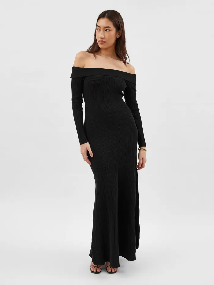 Women Anna Quan 8211 Marla Dress In Black Raven The UNDONE Maternity