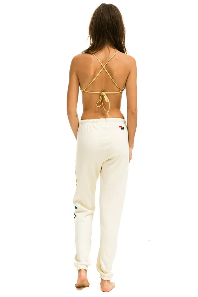Women AVIATOR NATION MALIBU SWEATPANTS 8211 VINTAGE WHITE Aviator Nation Sweatpants Women AVIATOR NATION MALIBU SWEATPANTS 8211 VINTAGE WHITE Aviator Nation Sweatpants