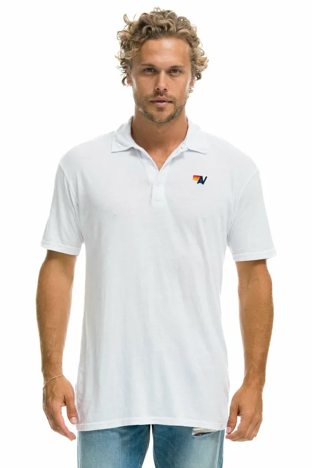 Women AVIATOR NATION POLO 8211 WHITE Aviator Nation UnisexTees Women AVIATOR NATION POLO 8211 WHITE Aviator Nation UnisexTees