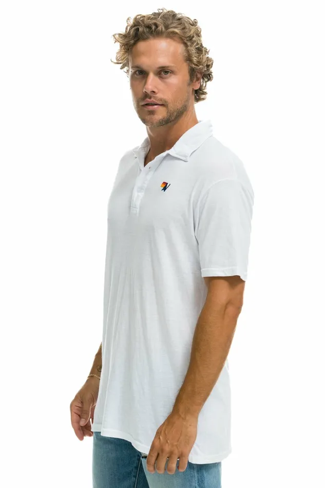 Women AVIATOR NATION POLO 8211 WHITE Aviator Nation UnisexTees Women AVIATOR NATION POLO 8211 WHITE Aviator Nation UnisexTees