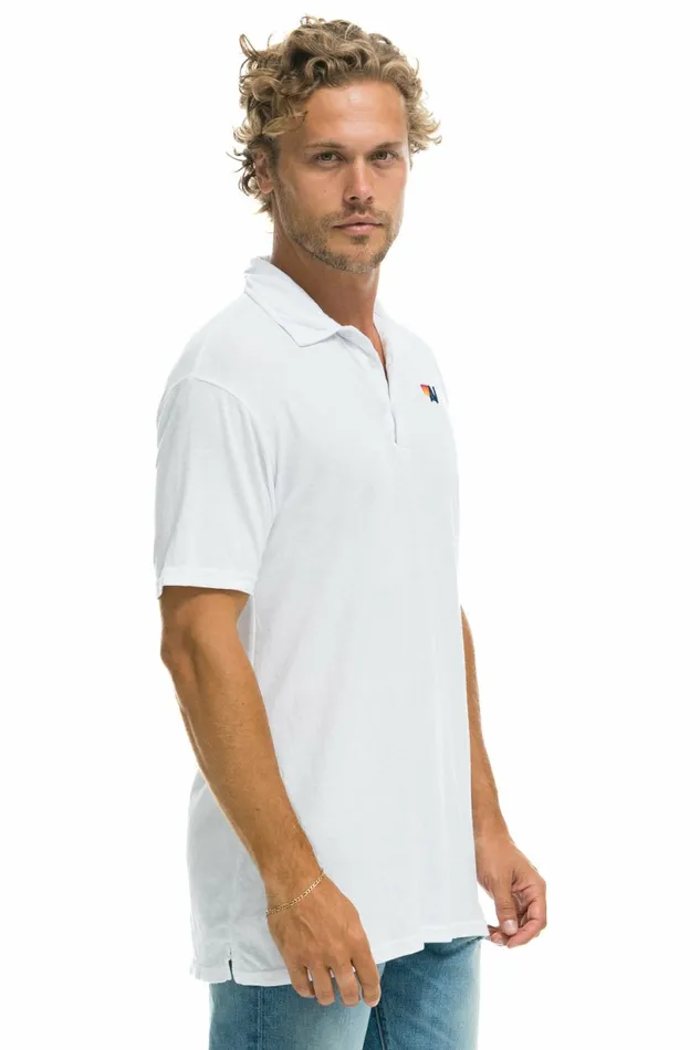 Women AVIATOR NATION POLO 8211 WHITE Aviator Nation UnisexTees Women AVIATOR NATION POLO 8211 WHITE Aviator Nation UnisexTees