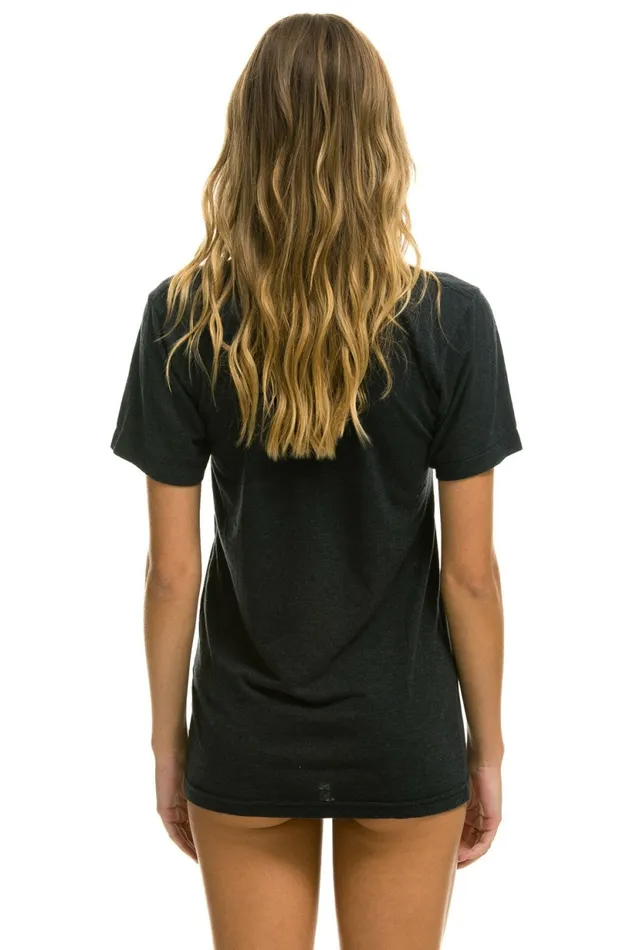 Women AVIATOR NATION VAIL TEE 8211 CHARCOAL Aviator Nation UnisexTees Women AVIATOR NATION VAIL TEE 8211 CHARCOAL Aviator Nation UnisexTees