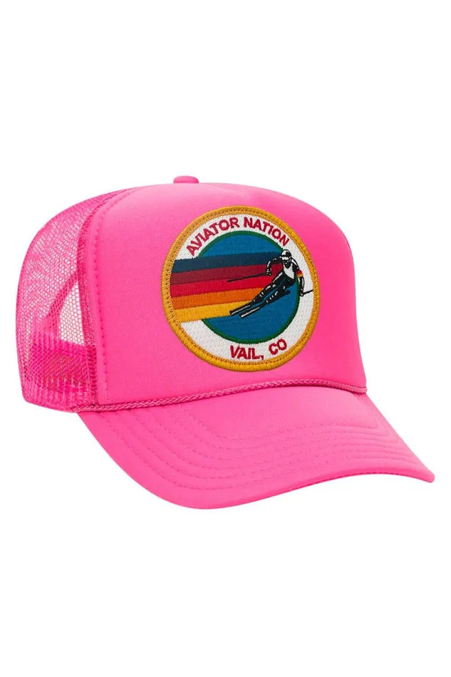 Women AVIATOR NATION VAIL TRUCKER HAT Aviator Nation TruckerHats