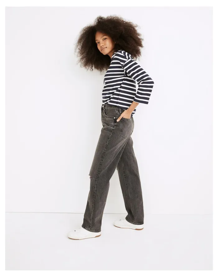 Women Baggy Straight Jeans In Cavell Wash Cavell Wash Madewell Jeans Women Baggy Straight Jeans In Cavell Wash Cavell Wash Madewell Jeans