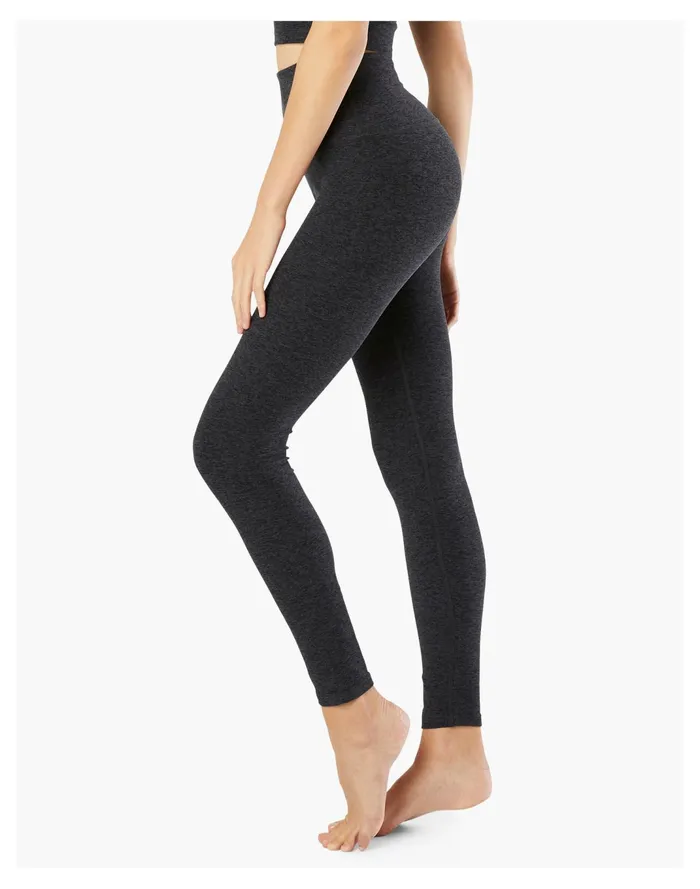 Women Beyond Yoga Caught In The Midi High Waisted Leggings In Spacedye Black Madewell Activewear Women Beyond Yoga Caught In The Midi High Waisted Leggings In Spacedye Black Madewell Activewear