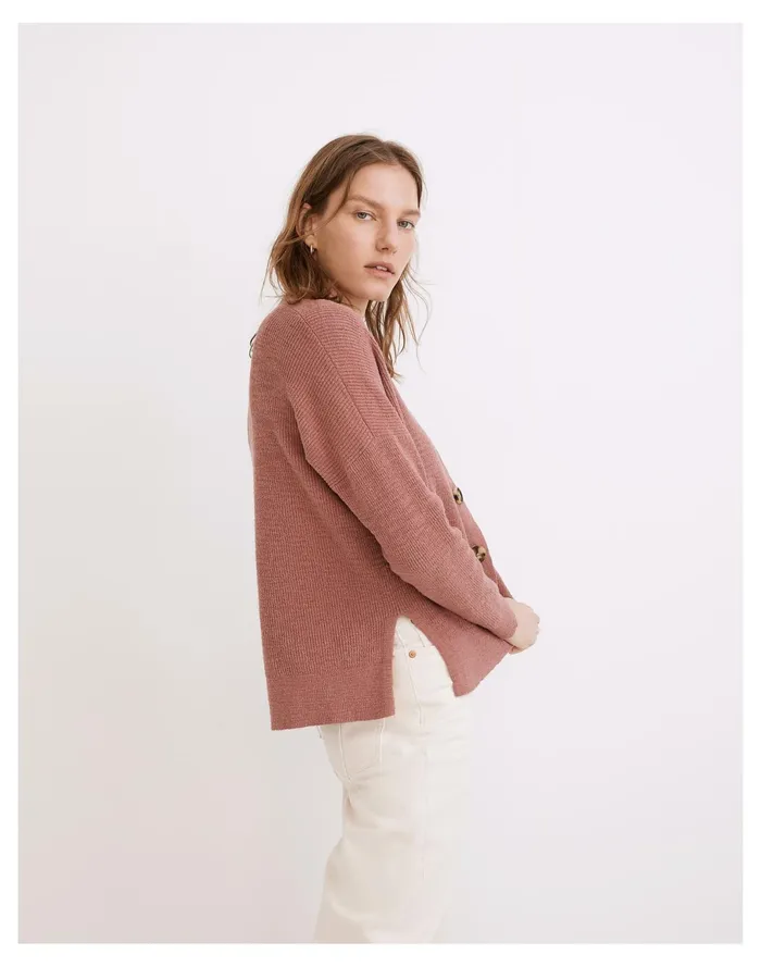 Women Birchmoor Cardigan Sweater Heather Jam Madewell Sweaters Women Birchmoor Cardigan Sweater Heather Jam Madewell Sweaters