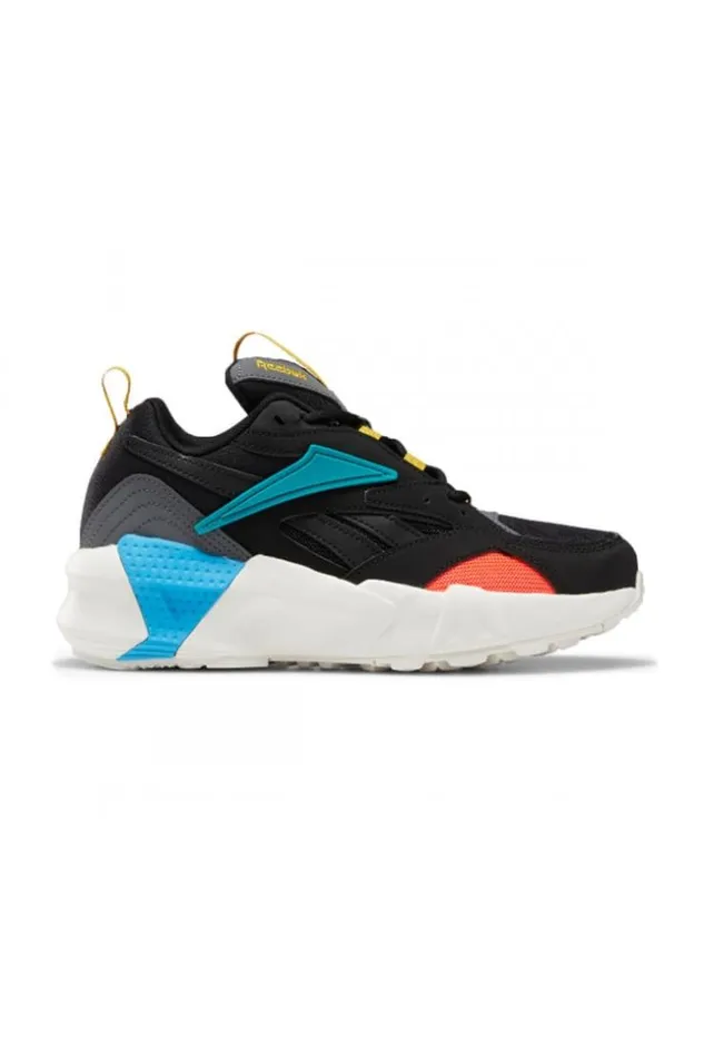 Women Black Aztrek Double Pop Mix Trainers Reebok Brentiny Paris Sneakers