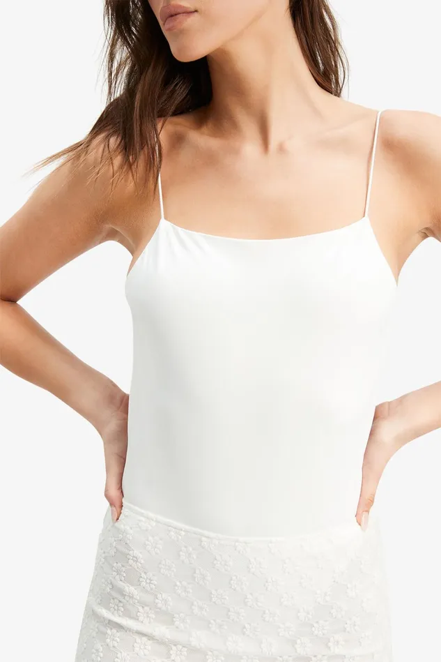 Women Bodysuits Bardot Jasminka Jersey Bodysuit In Orchid White Orchid White Women Bodysuits Bardot Jasminka Jersey Bodysuit In Orchid White Orchid White