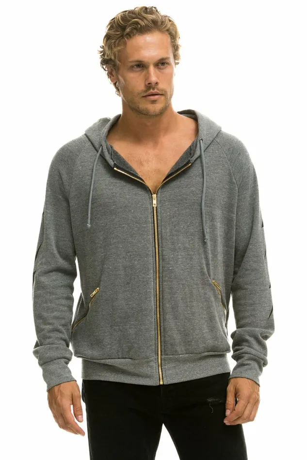 Women BOLT 4 ZIP HOODIE RELAXED WITH POCKETS 8211 HEATHER GREY Aviator Nation BoltCollection Women BOLT 4 ZIP HOODIE RELAXED WITH POCKETS 8211 HEATHER GREY Aviator Nation BoltCollection
