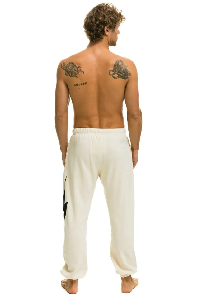 Women BOLT SWEATPANTS 8211 VINTAGE WHITE Aviator Nation BoltCollection Women BOLT SWEATPANTS 8211 VINTAGE WHITE Aviator Nation BoltCollection