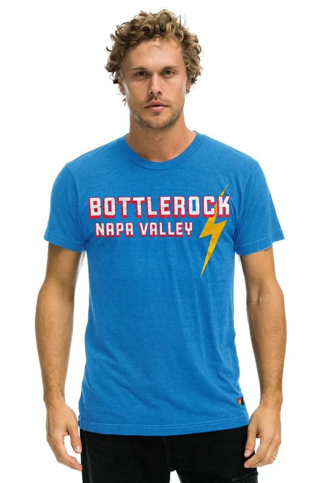 Women BOTTLEROCK 2023 TEE 8211 OCEAN Aviator Nation UnisexTees Women BOTTLEROCK 2023 TEE 8211 OCEAN Aviator Nation UnisexTees