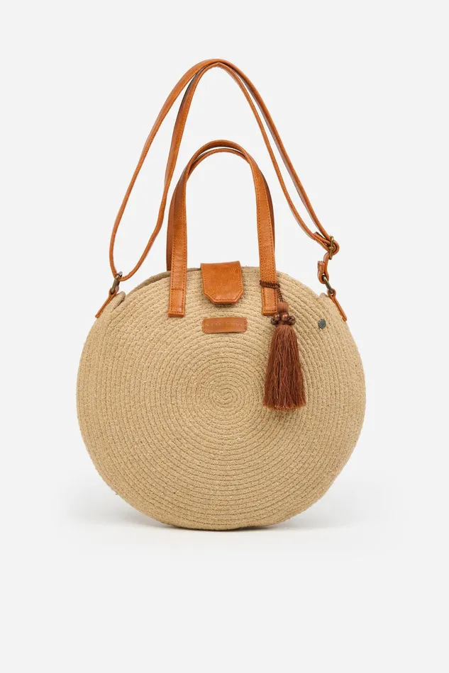 Women Brakeburn Bags and Purses Cotton Cord Circular Bag