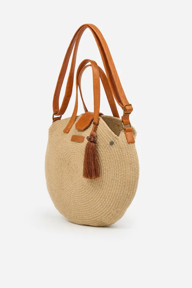 Women Brakeburn Bags and Purses Cotton Cord Circular Bag