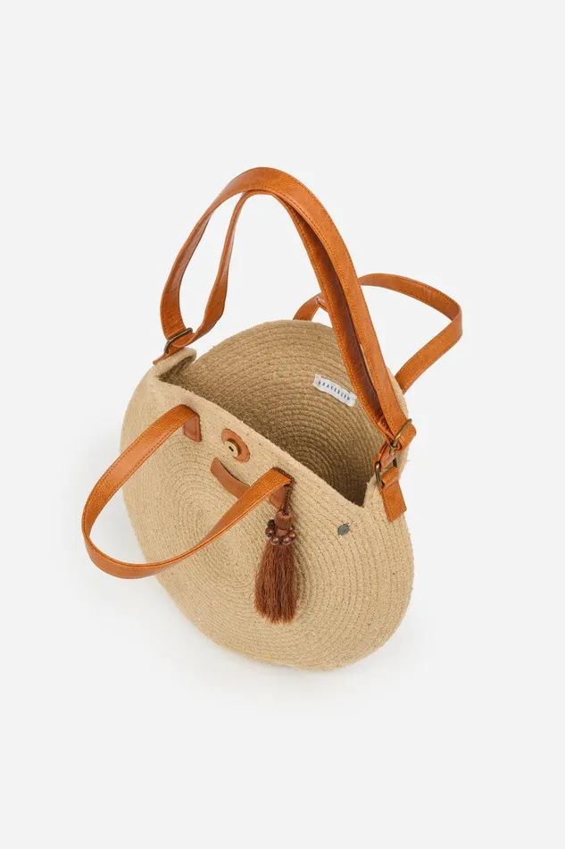 Women Brakeburn Bags and Purses Cotton Cord Circular Bag