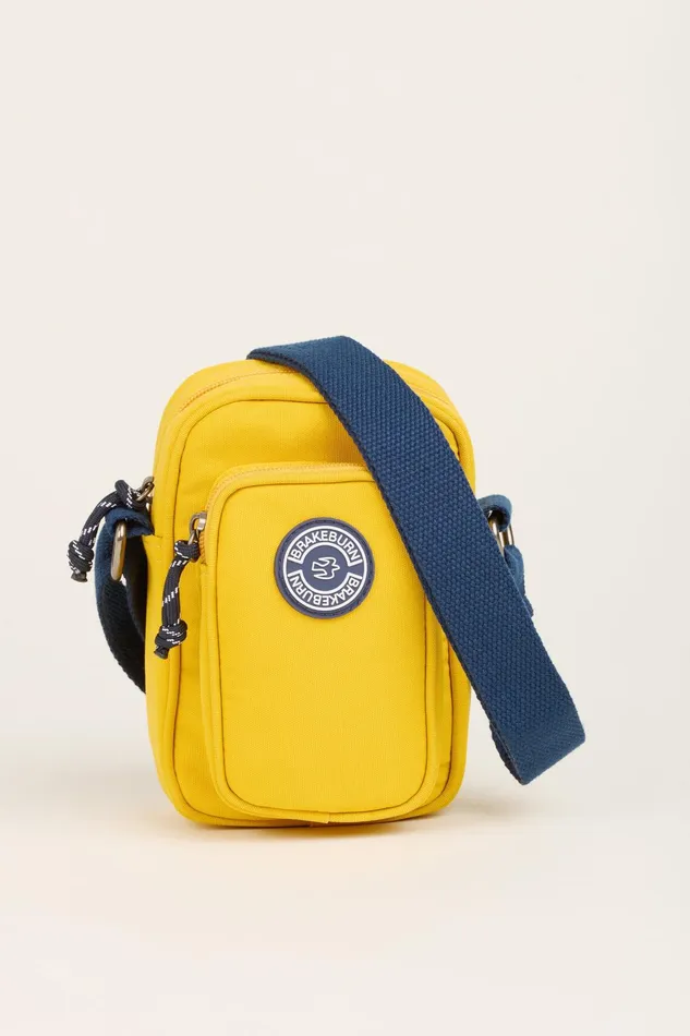 Women Brakeburn Bags and Purses Yellow Yellow And Navy Small Pouch Crossbody Bag