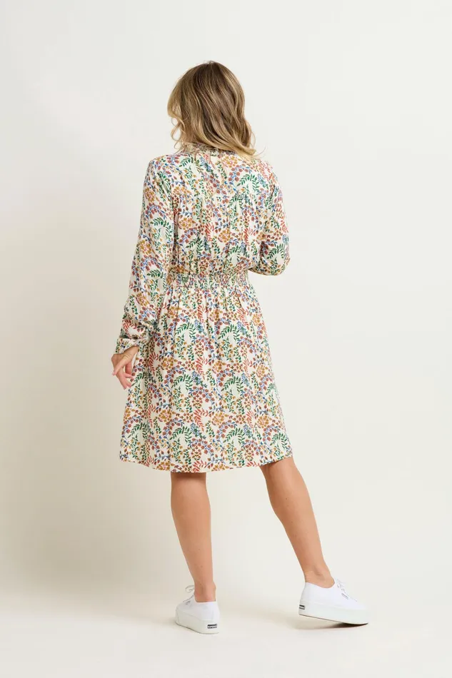 Women Brakeburn Dresses Cream Floral Paisley Dress