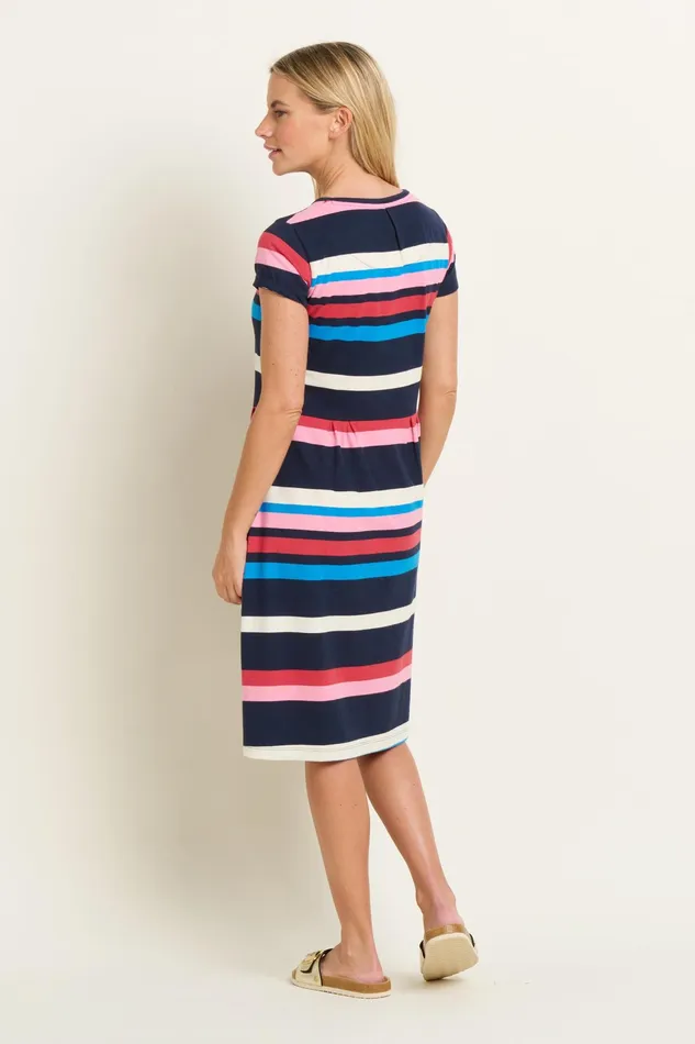 Women Brakeburn Dresses Multicoloured Toni Stripe Dress