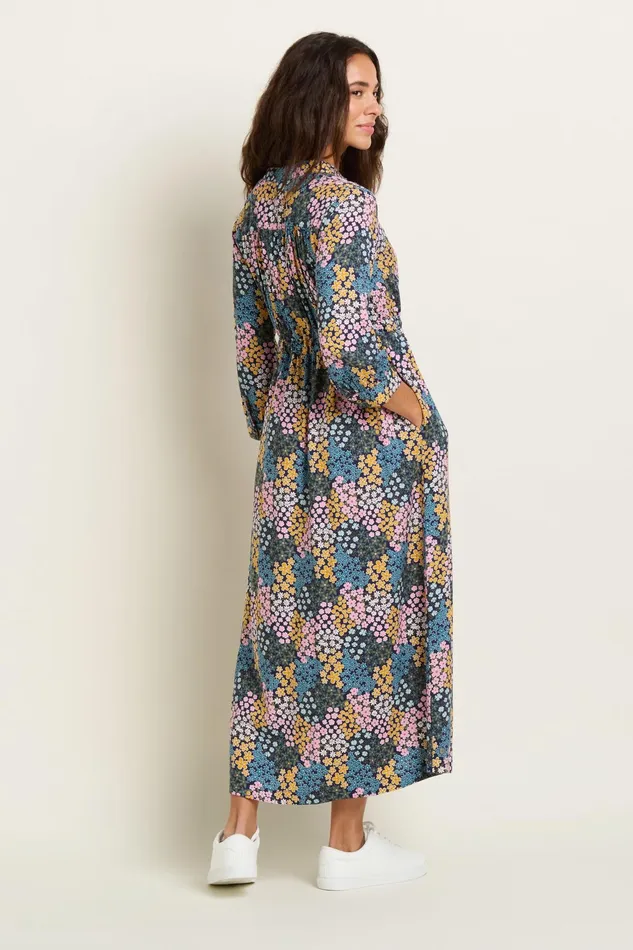 Women Brakeburn Dresses Multicoloured Wildflower Meadow Shirt Dress