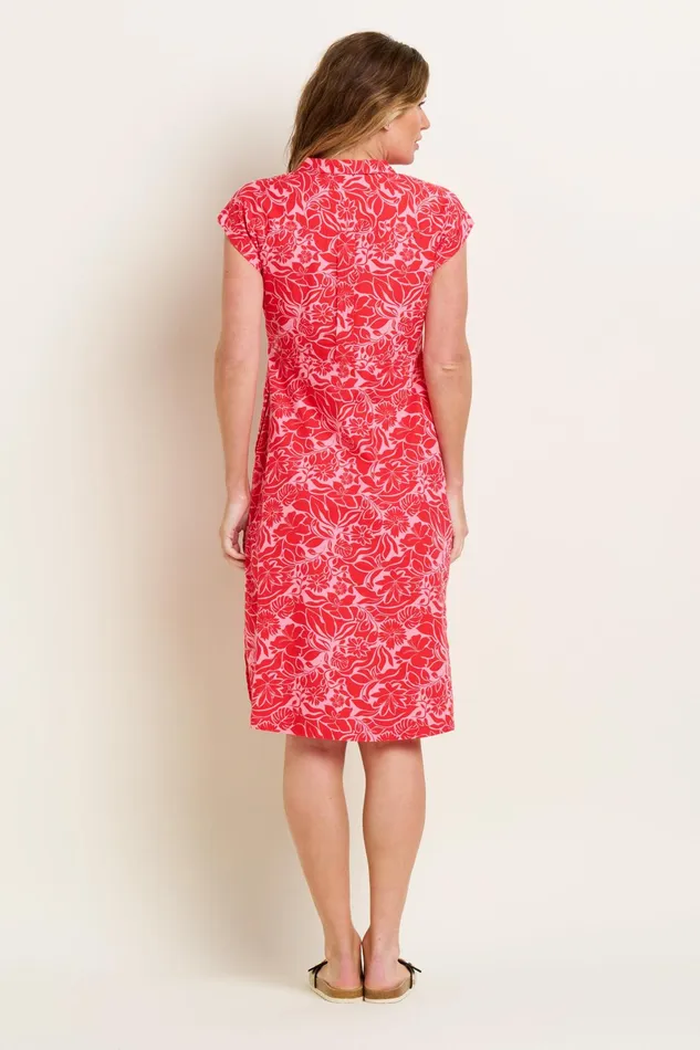 Women Brakeburn Dresses Red Josie Shirt Dress