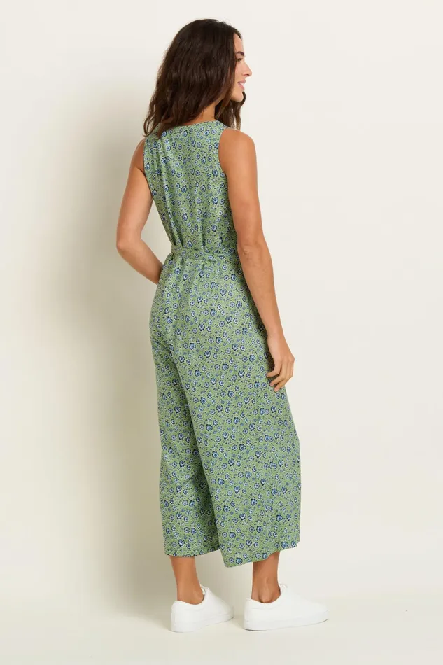 Women Brakeburn Jumpsuits And Dungarees Green Elsie Jumpsuit