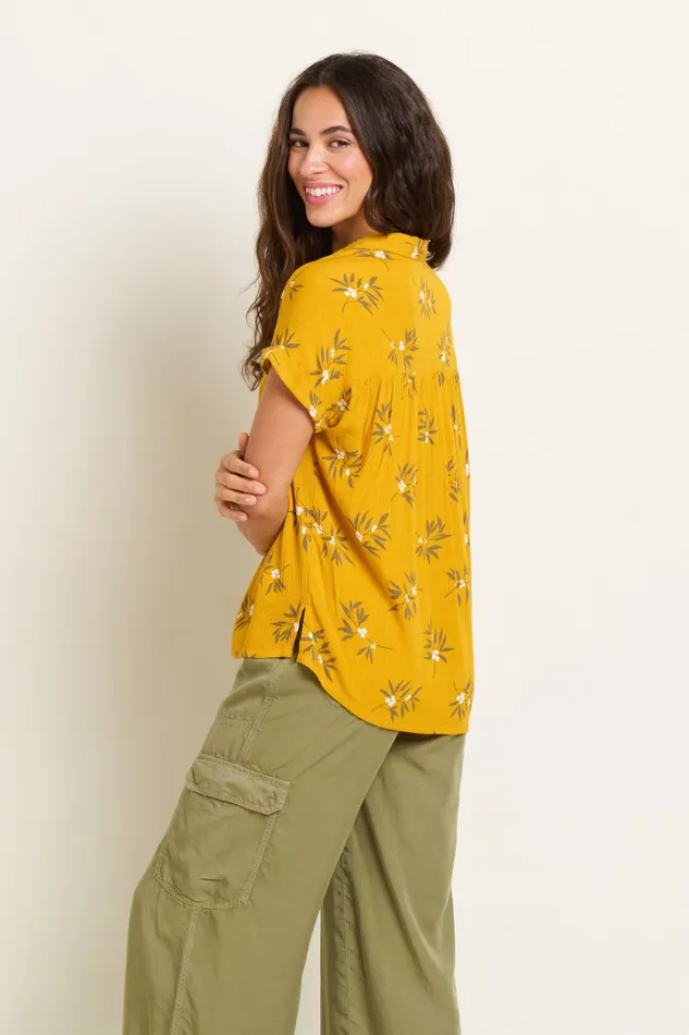 Women Brakeburn Shirts Yellow Berry Shirt