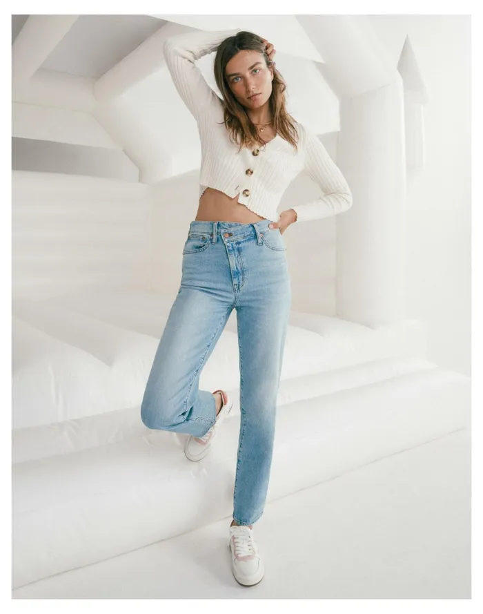 Women Brenville Crop Cardigan Sweater Antique Cream Madewell Sweaters Women Brenville Crop Cardigan Sweater Antique Cream Madewell Sweaters