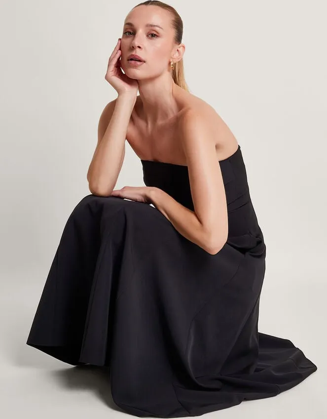 Women Briar Bandeau Dress Black Monsoon Occasionwear