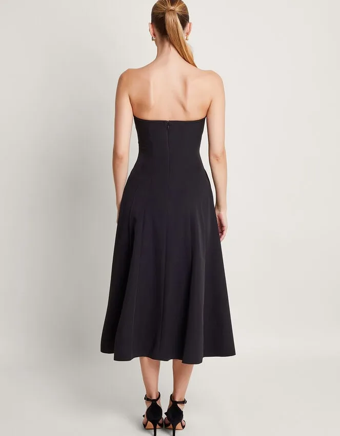 Women Briar Bandeau Dress Black Monsoon Occasionwear