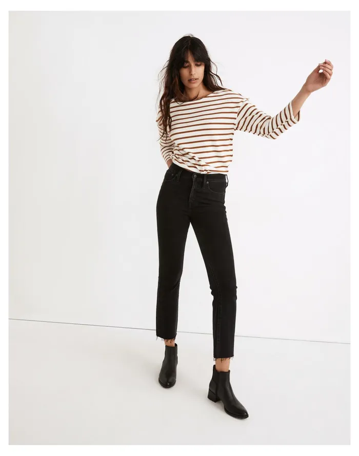 Women Cali Demi Boot Jeans In Edmunds Wash Edmunds Wash Madewell Jeans