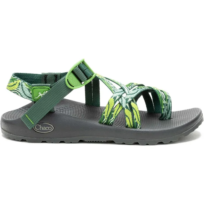 Women Chaco Z Adjustable Sandals Zx2 Classic Bloomscape Usa Sandal Prayer Plant Green