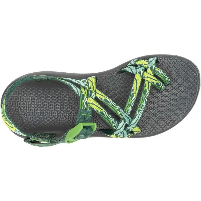 Women Chaco Z Adjustable Sandals Zx2 Classic Bloomscape Usa Sandal Prayer Plant Green