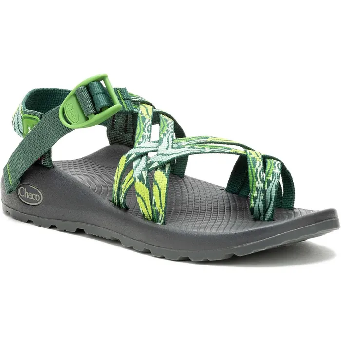 Women Chaco Z Adjustable Sandals Zx2 Classic Bloomscape Usa Sandal Prayer Plant Green