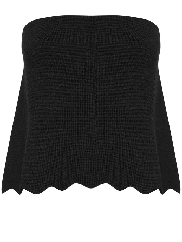 Women Clea 8211 Margot Knit In Black The UNDONE Tops
