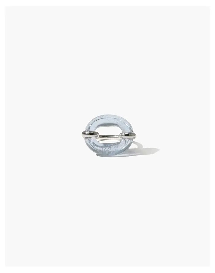 Women CLED In The Loop Ring Light Blue Madewell Rings
