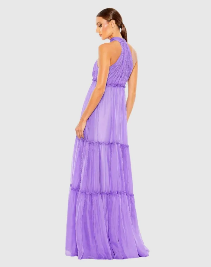 Women Daytime Dresses Mac Duggal Ruched Tiered High Neck Bow A Line Gown Red Women Daytime Dresses Mac Duggal Ruched Tiered High Neck Bow A Line Gown Red