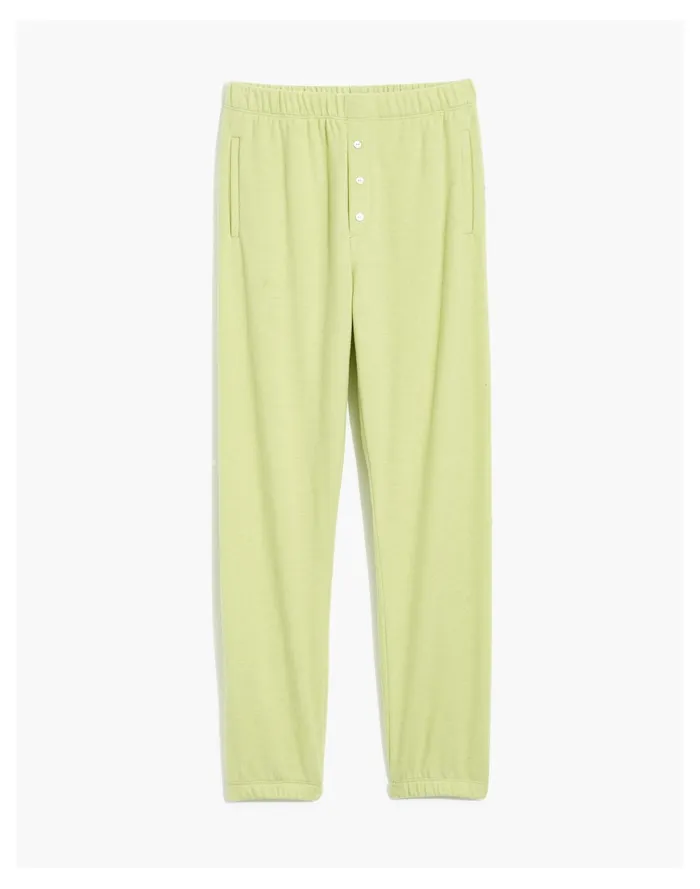 Women Donni Henley Sweater Pants Lime Madewell Sweatshirts and Sweatpants Women Donni Henley Sweater Pants Lime Madewell Sweatshirts and Sweatpants