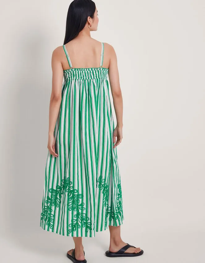Women Dorita Embroidered Dress Green Monsoon Dresses