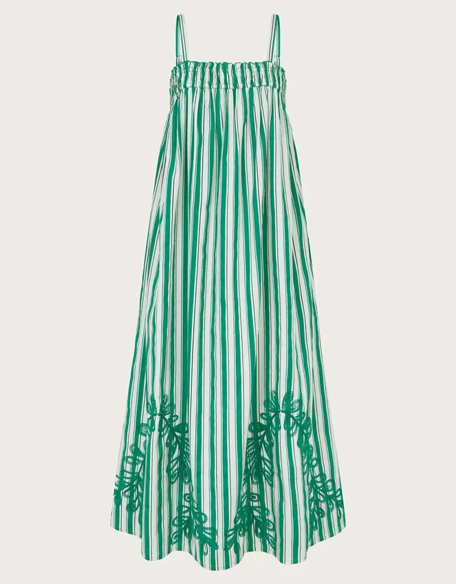 Women Dorita Embroidered Dress Green Monsoon Dresses