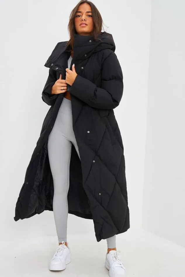 Women Doudoune Noire Matelasse Capuche Black Brentiny Paris Parkas And Down Jackets Women Doudoune Noire Matelasse Capuche Black Brentiny Paris Parkas And Down Jackets