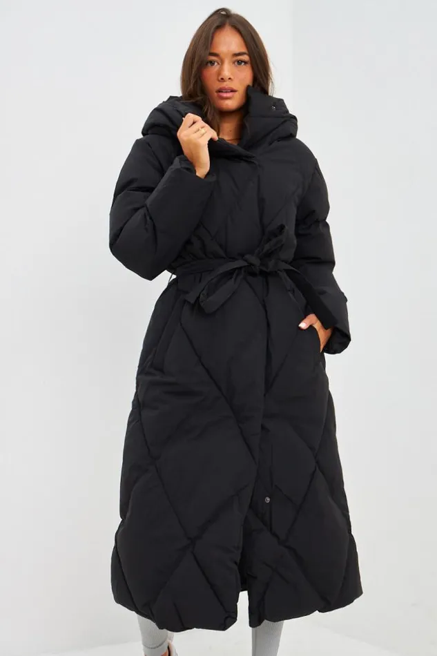 Women Doudoune Noire Matelasse Capuche Black Brentiny Paris Parkas And Down Jackets Women Doudoune Noire Matelasse Capuche Black Brentiny Paris Parkas And Down Jackets